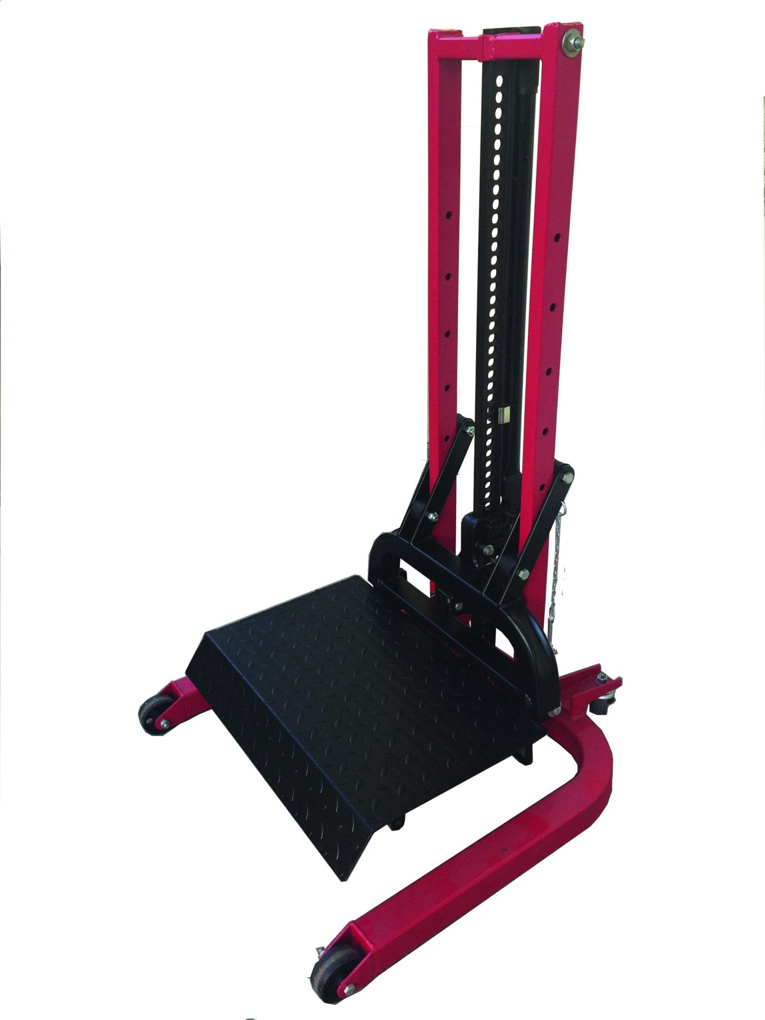 2-in-1 Garage Wheel Jack Lift – Heavy Duty 1800 lbs Capacity, Hydraulic Tire Dolly & Car Positioning Jack 415210 view 2
