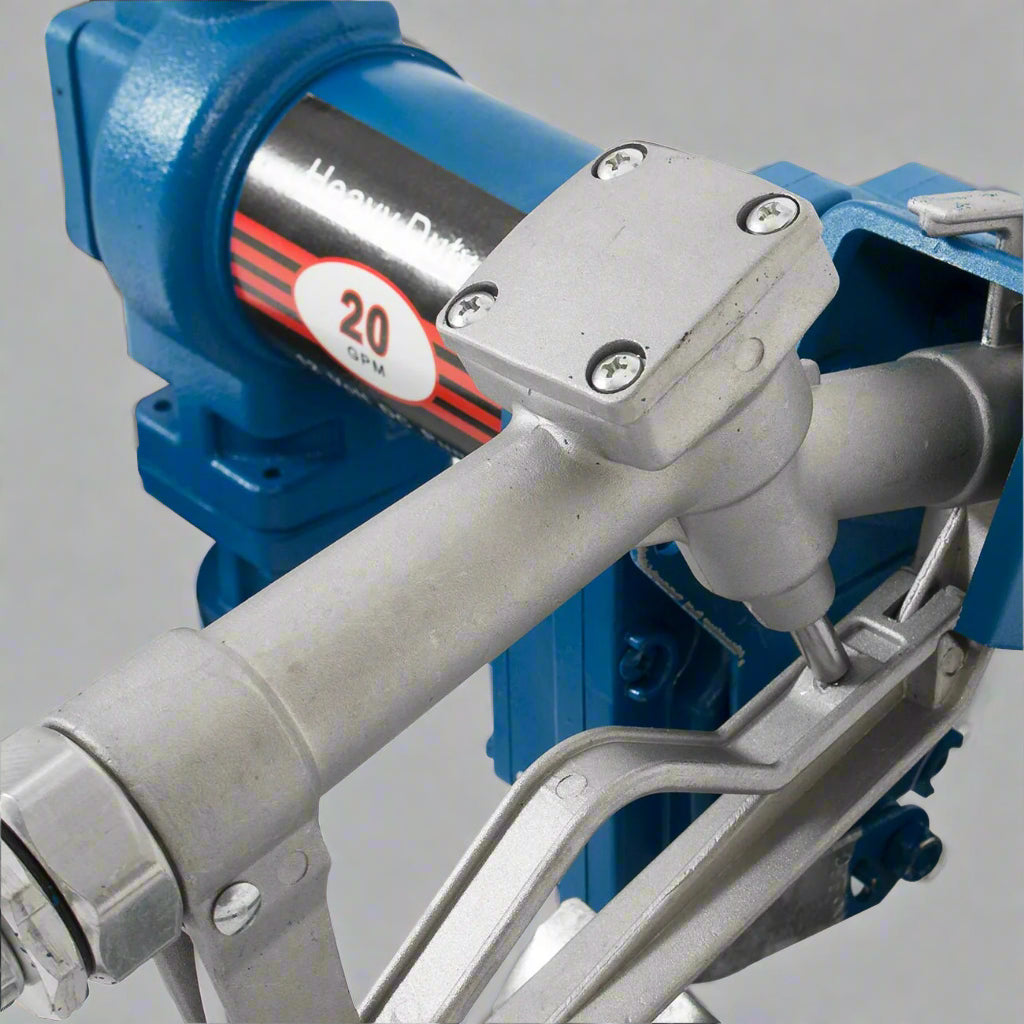 20 GPM 12V Diesel Fuel Transfer Pump with Built-In Gauge view 4