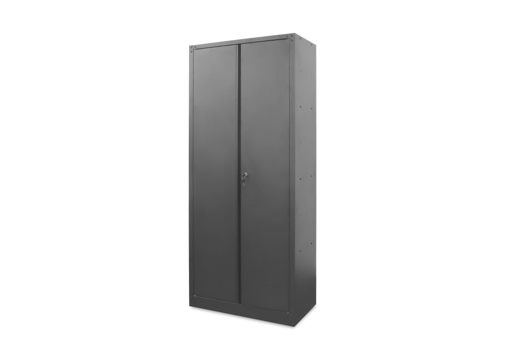 4-Layer Double Wide Lockable Metal Garage Storage Cabinet – Heavy-Duty Tool Organizer with Shelves 1010536 view 3
