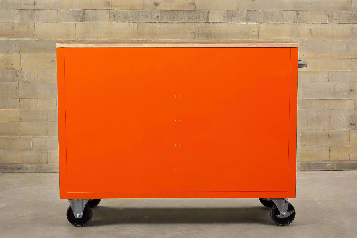 46″ Rolling Tool Workbench – Heavy-Duty Mobile Storage Cabinet with 9 Drawers view 3