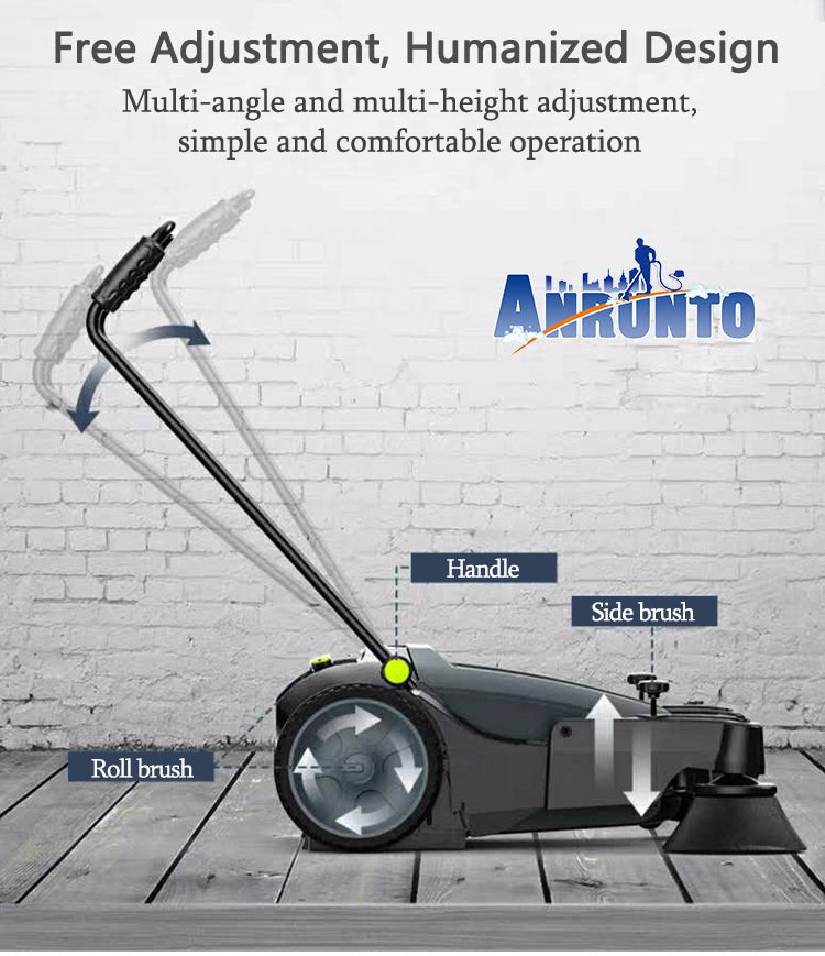 55L Automatic Floor Sweeper – High Efficiency 3.28 ft Cleaning Width view 6