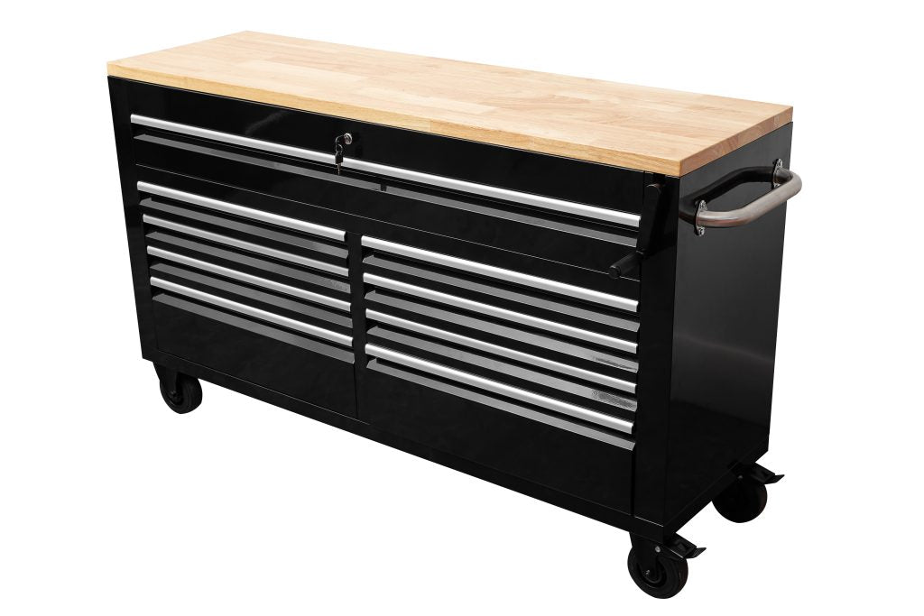 60-Inch Siebel Adjustable Top 9-Drawer Tool Bench – Heavy-Duty Workstation with Storage 6010AT view 4