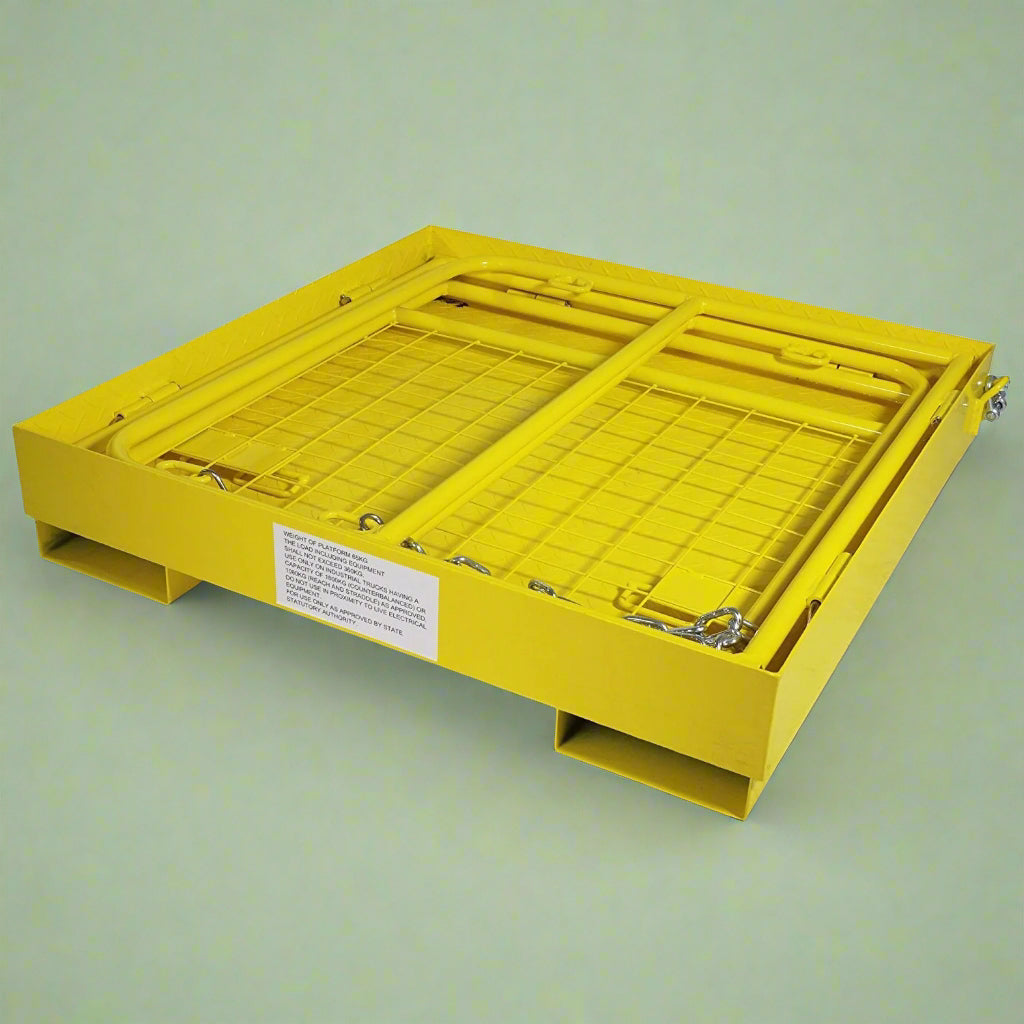 Forklift Safety Cage Work Platform – Aerial Lift Basket Attachment view 3