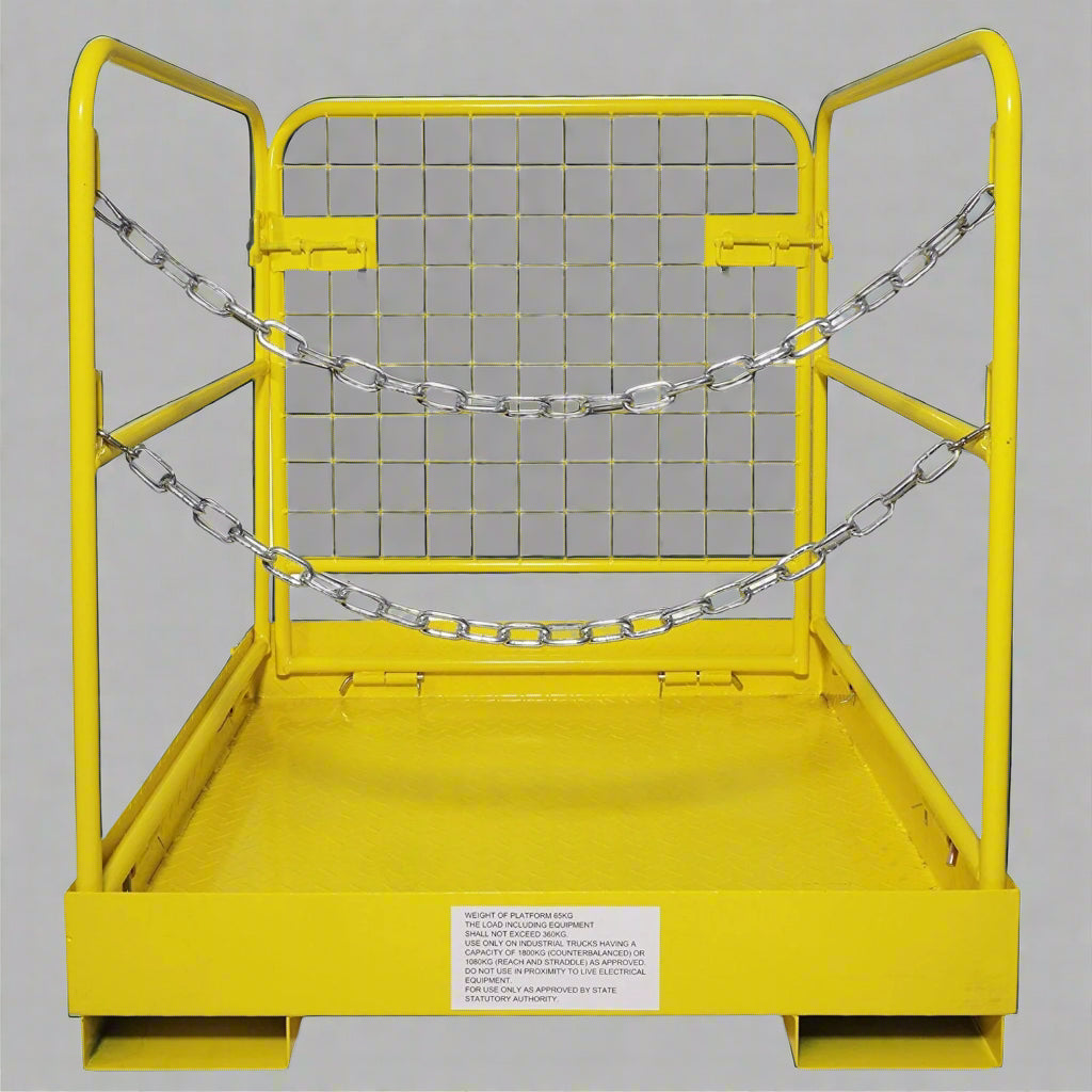 Forklift Safety Cage Work Platform – Aerial Lift Basket Attachment view 6