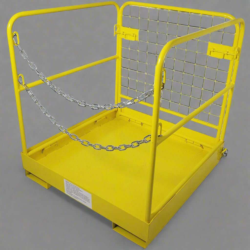 Forklift Safety Cage Work Platform – Aerial Lift Basket Attachment view 5
