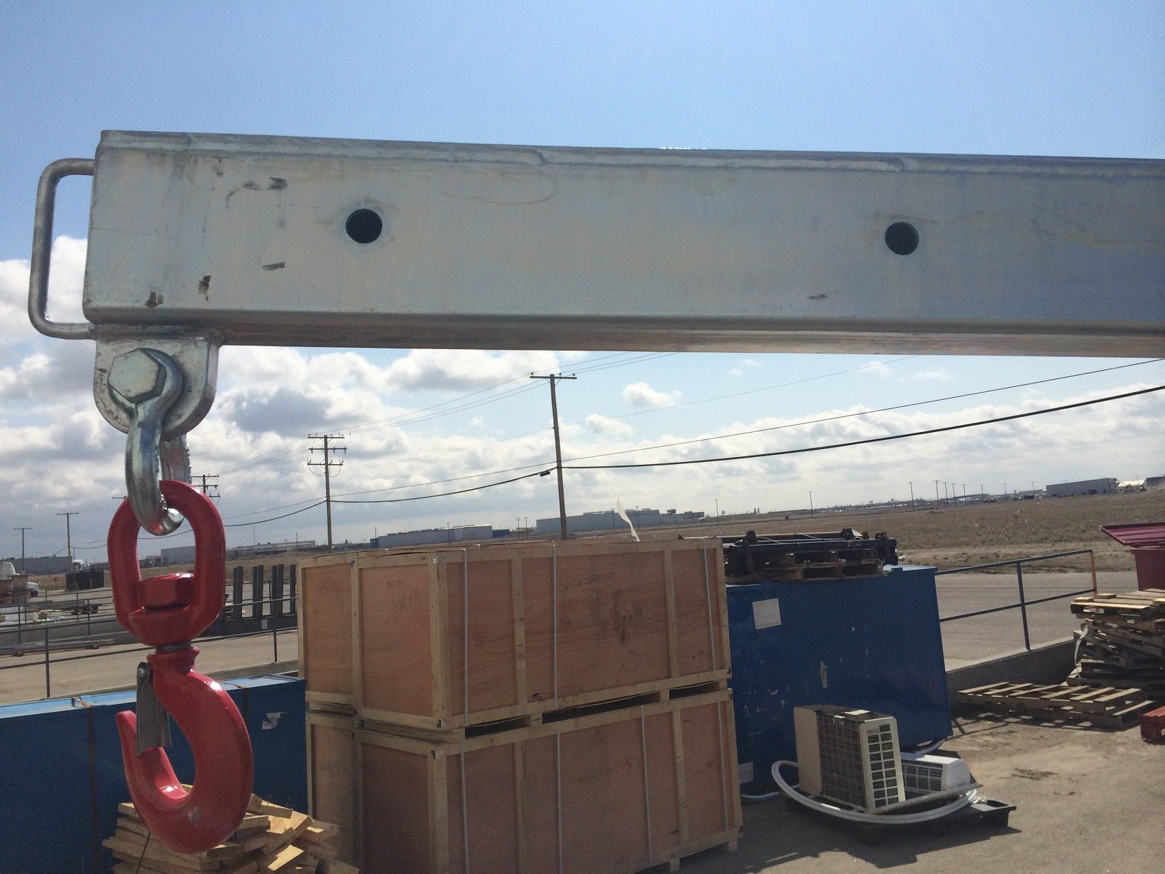 Forklift & Skid Steer Extension Jib – Heavy-Duty Lifting Boom Attachment view 4