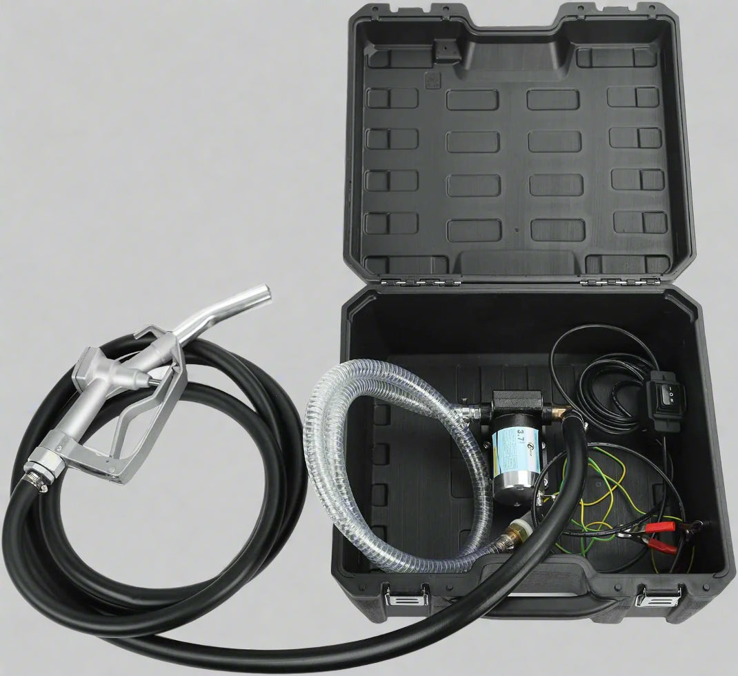 Portable Fuel Transfer Pump Kit – 12V Heavy-Duty System for Gas & Diesel view 3