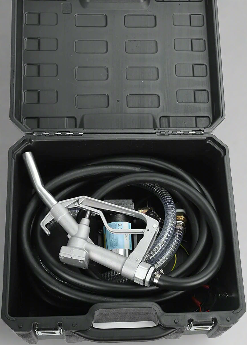 Portable Fuel Transfer Pump Kit – 12V Heavy-Duty System for Gas & Diesel view 2
