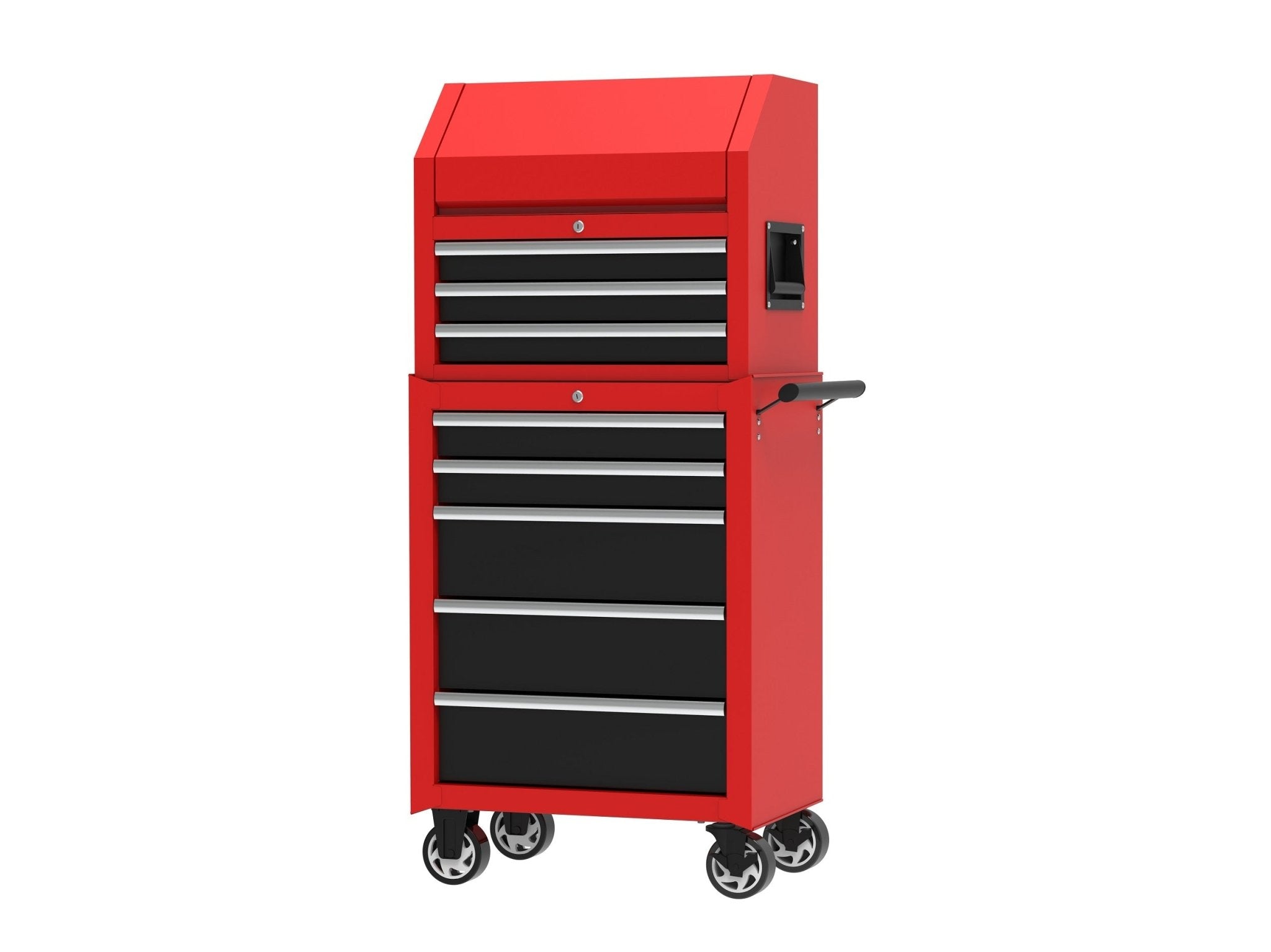 Heavy-Duty 8-Drawer Rolling Tool Chest & Cabinet Combo – KN27035 view 8