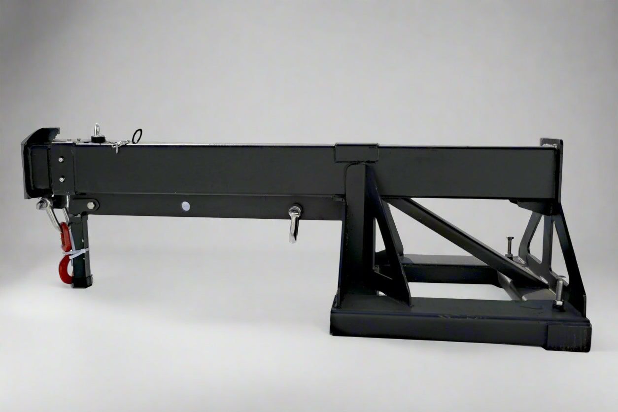 Skid Steer Fork-Mounted Adjustable Jib Boom | 6000 lb Capacity – 523205 view 6