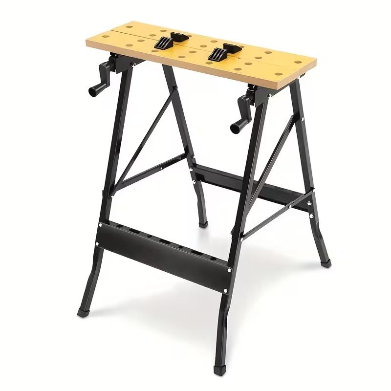 Portable Folding Workbench, Lightweight Woodworking Work Table with Durable Frame view 1