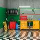 Rolling Cabinet Storage Chest Box Garage Toolbox view 4