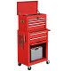 Rolling Cabinet Storage Chest Box Garage Toolbox view 5