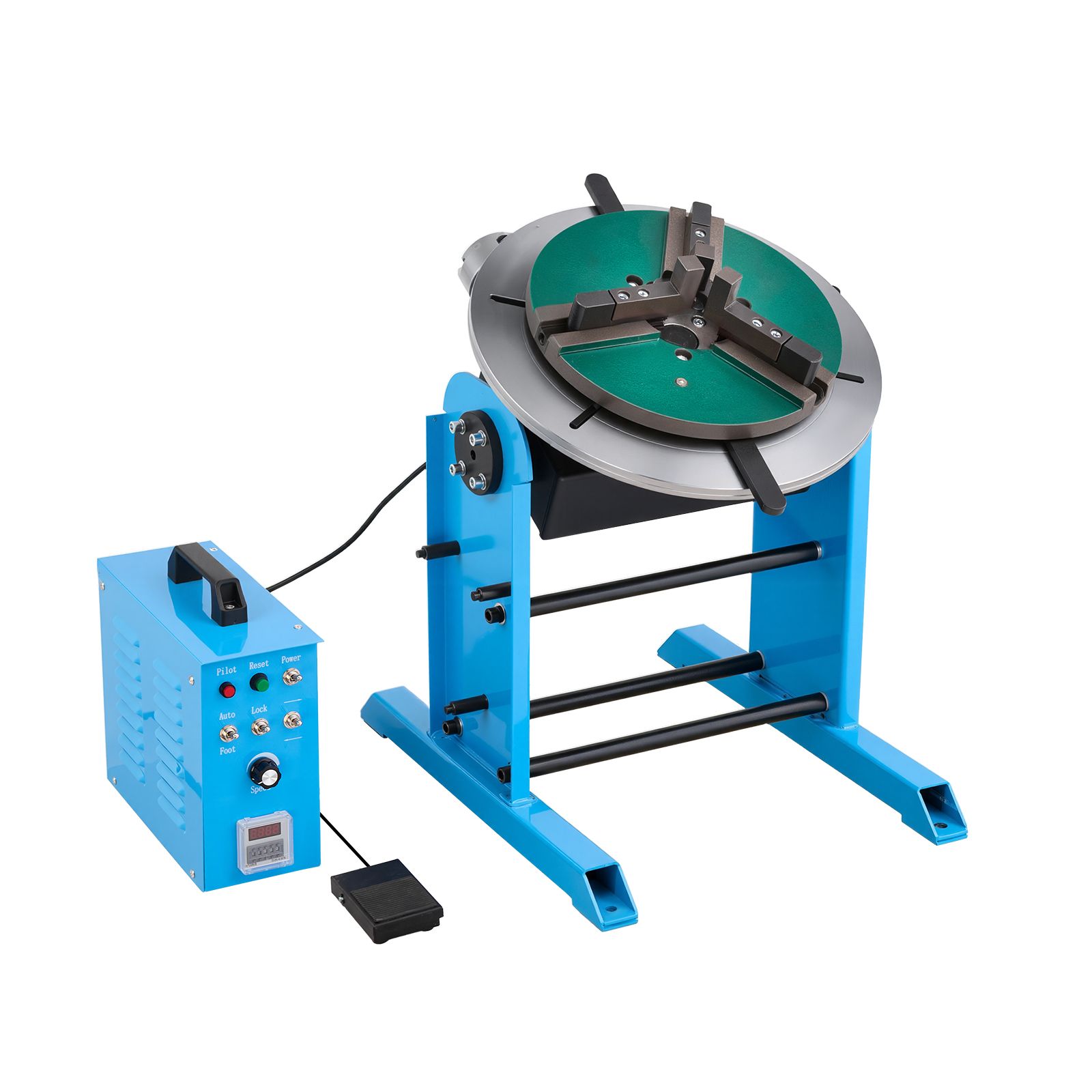 Welding Positioner, 441 Lbs Load Capacity, -45° to 90° Tilt Angle Welding Positioner Turntable view 8
