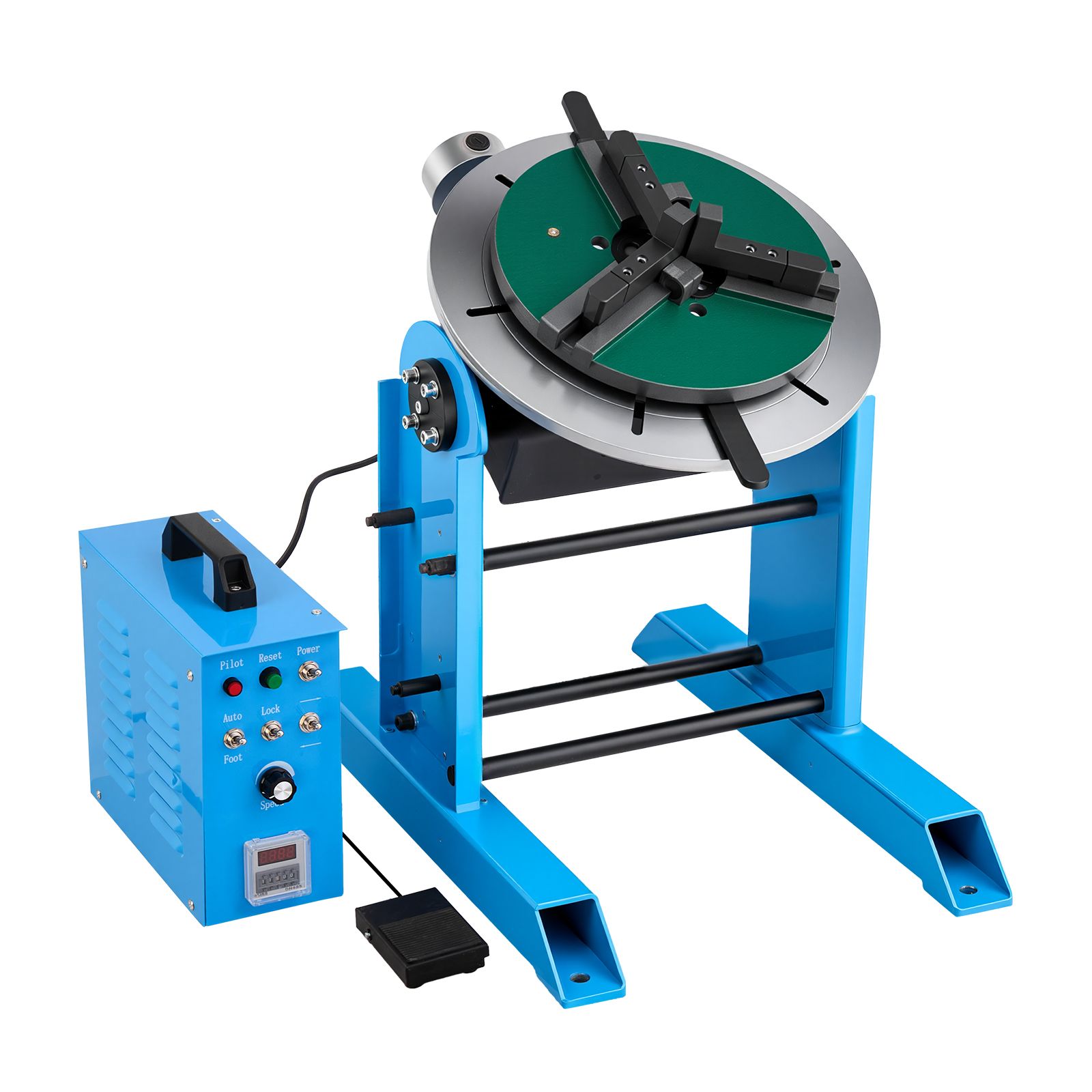 Welding Positioner, 661 Lbs Load Capacity, -45° to 90° Tilt Angle Welding Positioner Turntable view 8