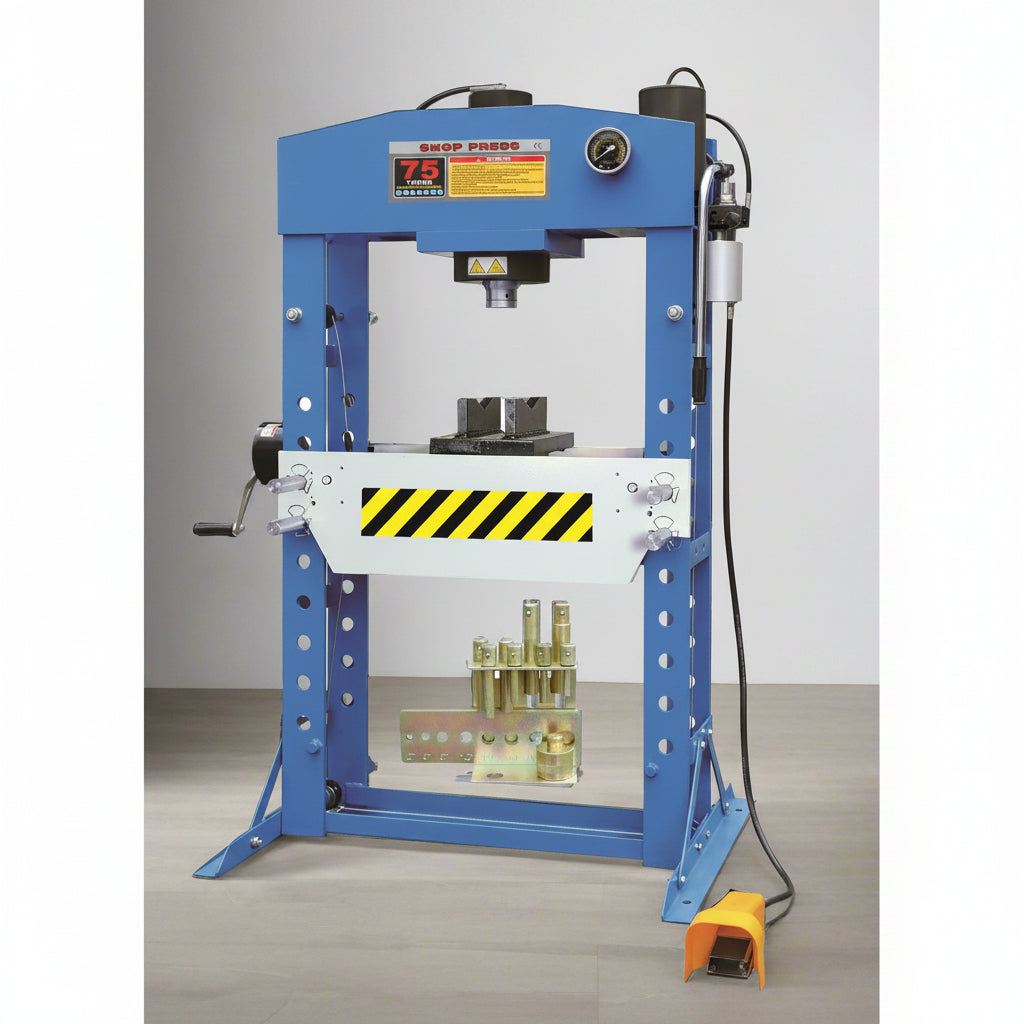 SIEBEL Air & Hydraulic Shop Press | Heavy-Duty Industrial Machine view 8
