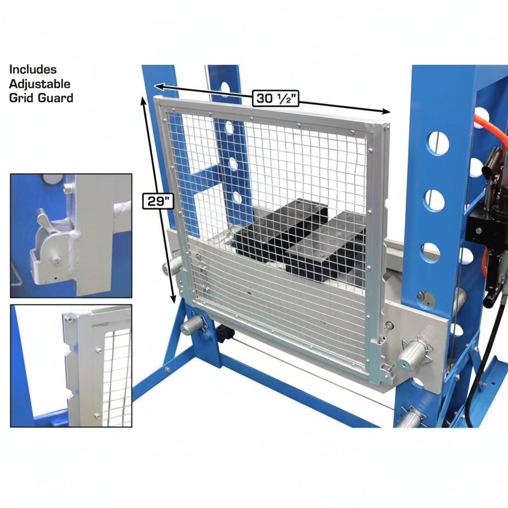 SIEBEL Air & Hydraulic Shop Press | Heavy-Duty Industrial Machine view 2