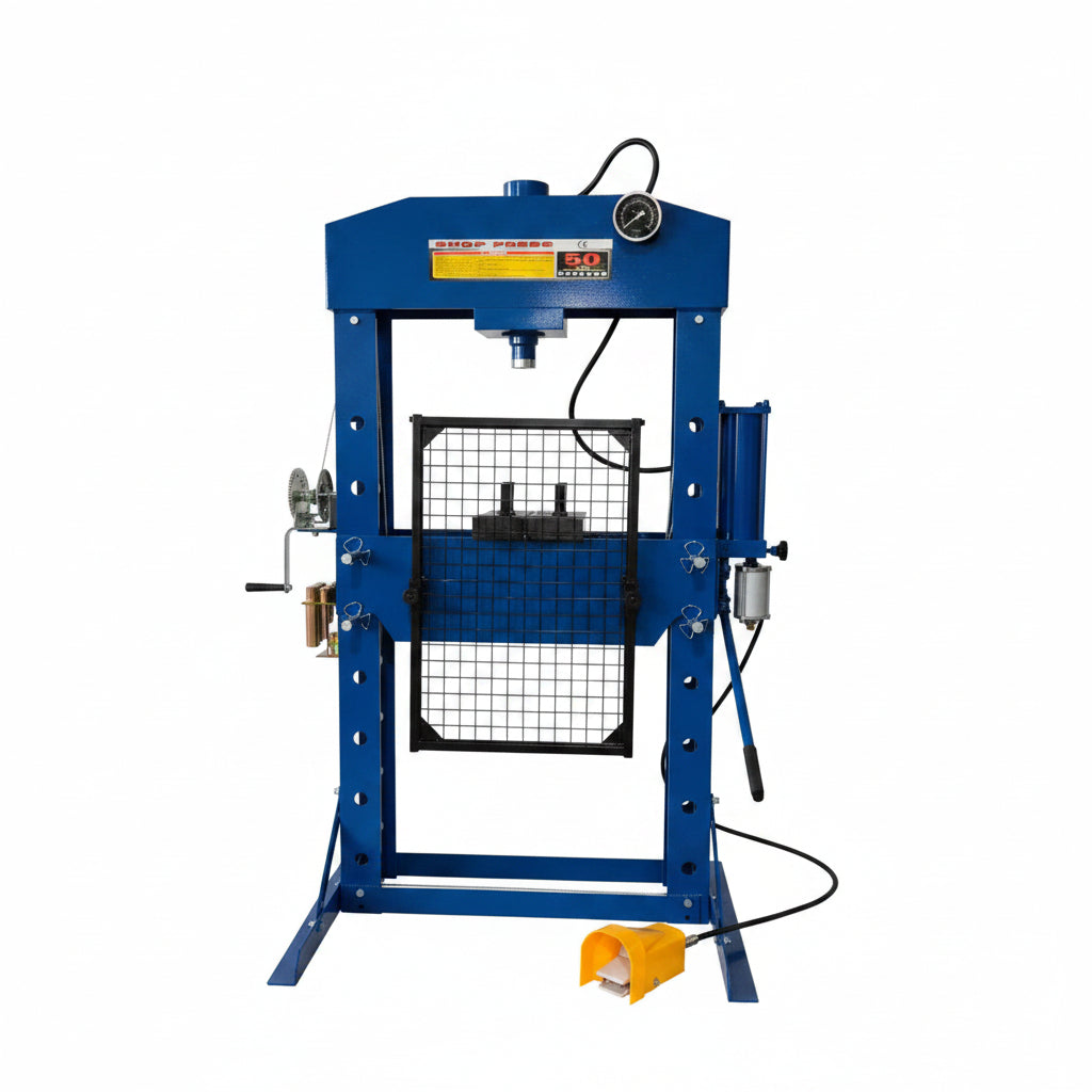 SIEBEL Air & Hydraulic Shop Press | Heavy-Duty Industrial Machine view 7