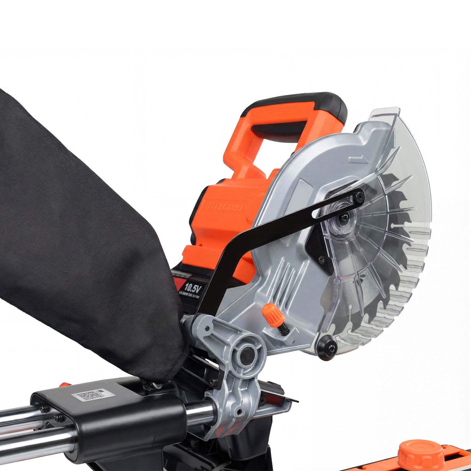 Sliding Compound Miter Saw, 7-1/4 Inch Blade, DC 18.5V Cordless Miter Saw view 8