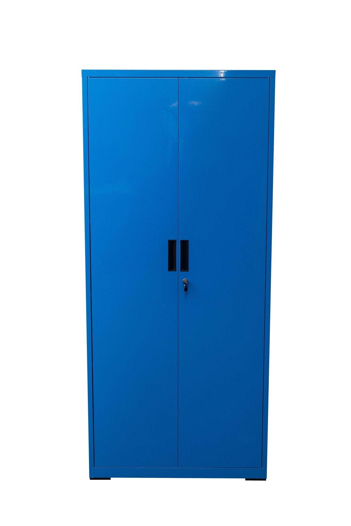 Two Door Metal Storage Cabinet – Lockable with Adjustable Shelves view 2