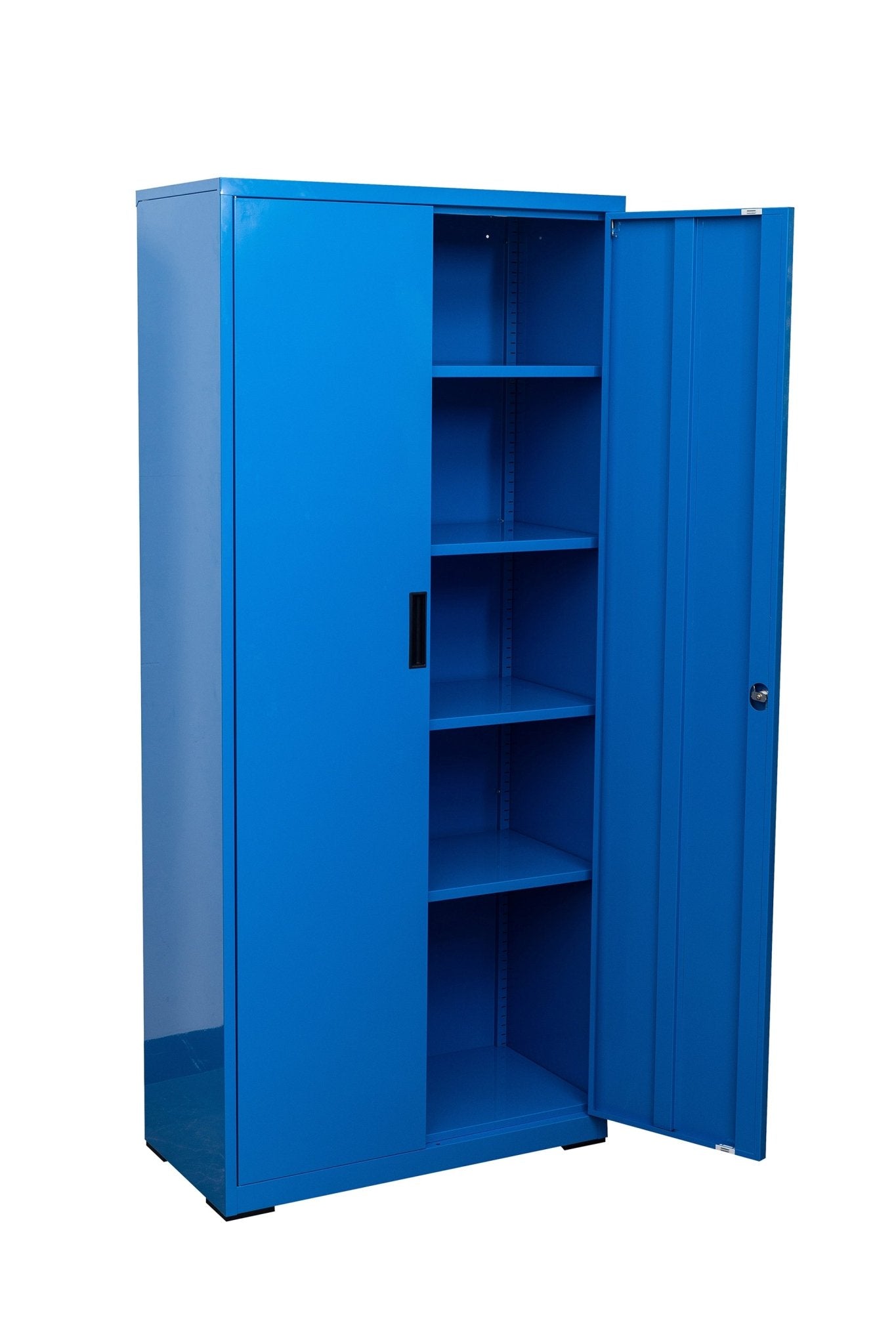 Two Door Metal Storage Cabinet – Lockable with Adjustable Shelves view 5